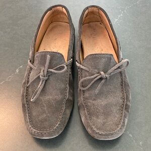 Tod's Charcoal Suede Gommino Loafer for Men UK Size 8